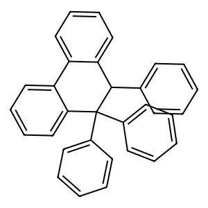 9,9,10-Triphenyl-9,10-dihydrophenanthrene structure