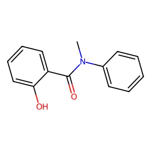 2-hydroxy-N-methyl-N-phenylbenzamide structure