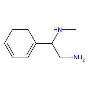 N1-甲基-1-苯基乙二胺 structure