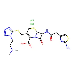 Cefotiam Hydrochloride structure
