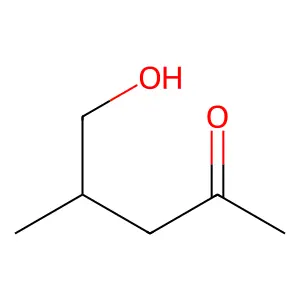 4-Hydroxymethyl-2-pentone structure
