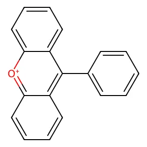 9-Phenylxanthylium structure