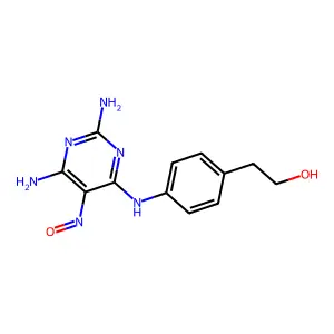 9-Methyl-1,4-diphenyl-9h-pyrido[2,3-b]indol-1-ium iodide structure