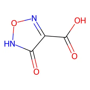 4-Hydroxy-1,2,5-Oxadiazole-3-Carboxylic Acid structure