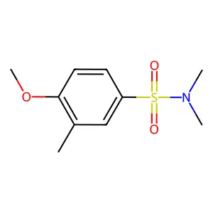 4-methoxy-N,N,3-trimethylbenzenesulfonamide structure