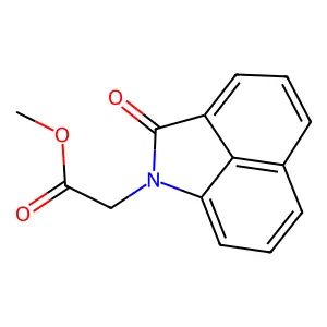 methyl (2-oxobenzo[cd]indol-1(2H)-yl)acetate structure