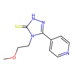 4-(2-Methoxyethyl)-5-(pyridin-4-yl)-4h-1,2,4-triazole-3-thiol structure