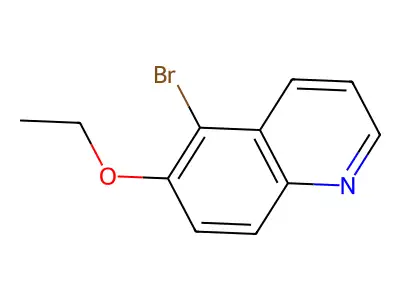 5-Bromo-6-ethoxyquinoline structure