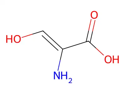 2-氨基-3-羟基丙-2-烯酸 structure