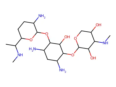 4''-Demethylgentamicin-C1 structure