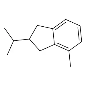 1H-Indene, 2,3-dihydro-4-methyl-2-(1-methylethyl)- structure