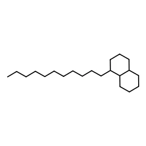 Naphthalene, decahydro-1-undecyl- structure