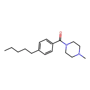 Propanoic acid, 2-(6H-dibenzo(b,d)pyran-4-yloxy)-2-methyl- structure