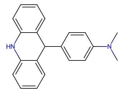 9,10-Dihydro-9-(4-(dimethylamino)phenyl)acridine structure