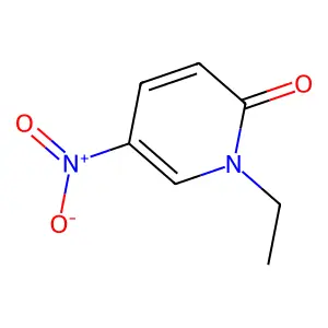 1-Ethyl-5-nitro-pyridin-2-one structure