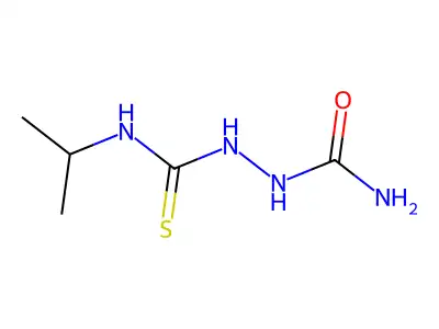 2-[(Propan-2-yl)carbamothioyl]hydrazine-1-carboxamide structure