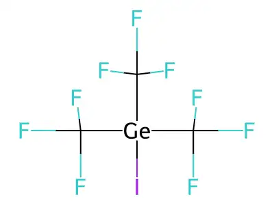 Germane, iodotris(trifluoromethyl)- structure