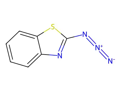 2-Azidobenzothiazole structure