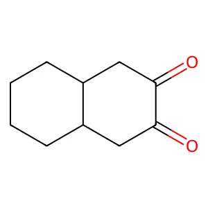 Octahydronaphthalene-2,3-dione structure