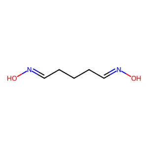 Glutaraldoxime structure