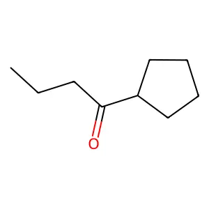 1-Cyclopentylbutan-1-one structure