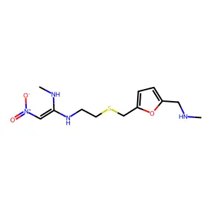 Desmethylranitidine structure