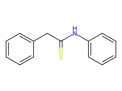 N,2-diphenylethanethioamide structure