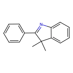3H-Indole, 3,3-dimethyl-2-phenyl- structure