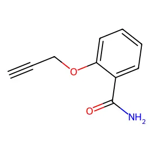 2-(Prop-2-yn-1-yloxy)benzamide structure