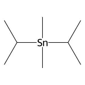 Stannane, dimethylbis(1-methylethyl)- structure