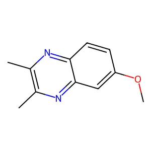 6-Methoxy-2,3-dimethylquinoxaline structure