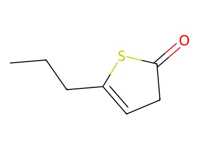 2(3H)-Thiophenone, 5-propyl- structure