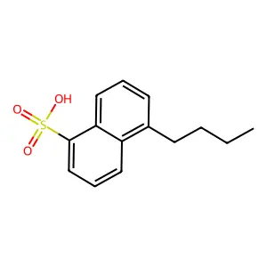 5-丁基萘-1-磺酸 structure