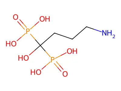 阿仑膦酸盐 structure