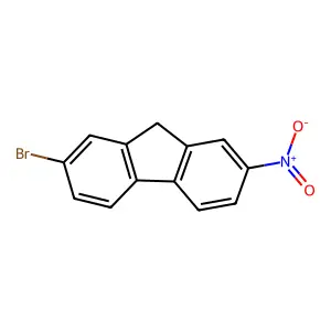 2-Bromo-7-nitrofluorene structure