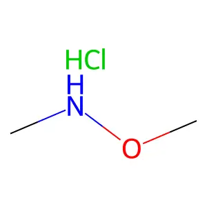 N-甲氧基甲胺盐酸盐(1:1) structure