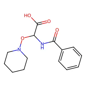 Benzamido[(piperidin-1-yl)oxy]acetic acid structure