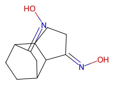 4,7-Ethano-1H-indene-1,5(4H)-dione, hexahydro-, dioxime structure