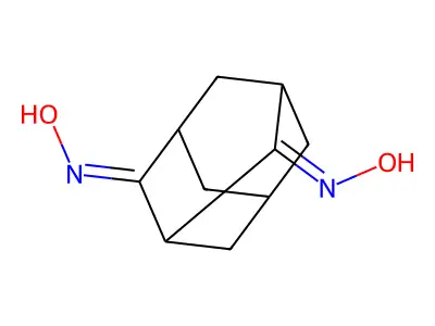 N-(4-羟亚氨基-2-金刚烷亚基)羟胺 structure