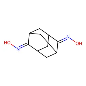 4,8-Adamantanedione, dioxime structure