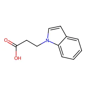 1H-吲哚-1-丙酸 structure