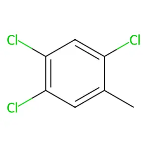 2,4,5-Trichlorotoluene structure