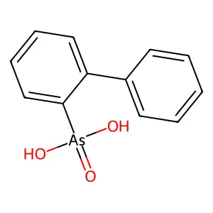 2-联苯胂酸 structure