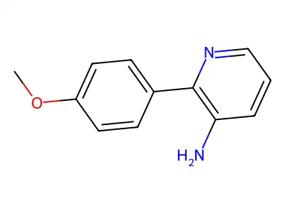 2-(4-Methoxyphenyl)-3-pyridinamine structure