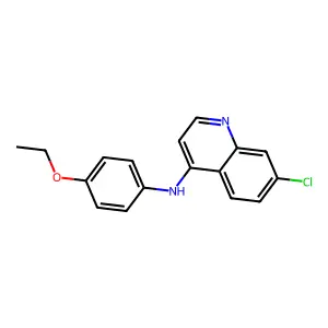 7-氯-N-(4-乙氧基苯基)喹啉-4-胺 structure
