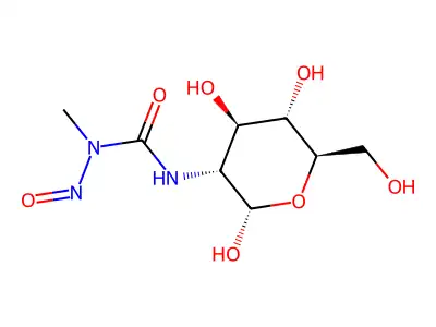 链脲佐菌素 structure
