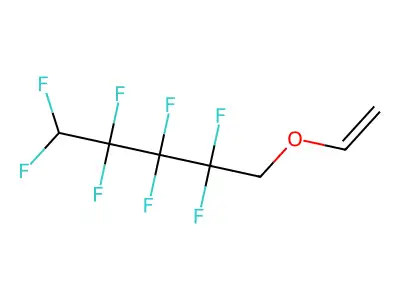 1,1,2,2,3,3,4,4-Octafluoro-5-(vinyloxy)pentane structure