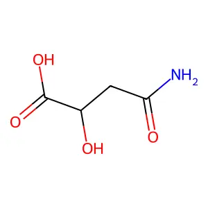 4-氨基-2-羟基-4-氧代丁酸 structure