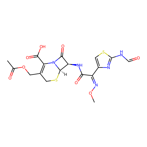 Cefotaxime EP Impurity C structure
