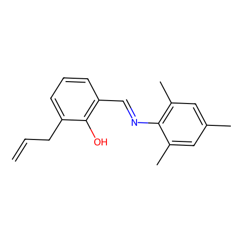2-Allyl-6-[(mesitylimino)methyl]phenol structure